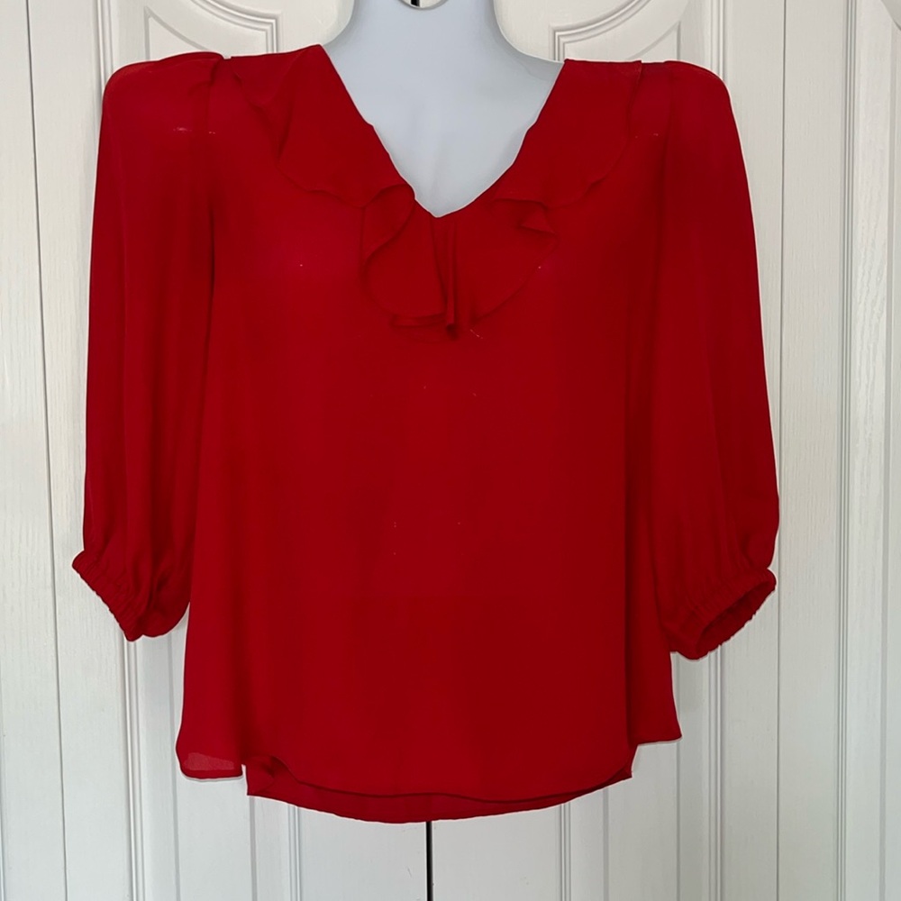 Red Blouse